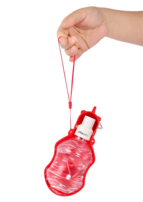 Przenośna butelka na wodę dla psa 280 ml Peti-to-Go PETI-170M-R - obrazek 6