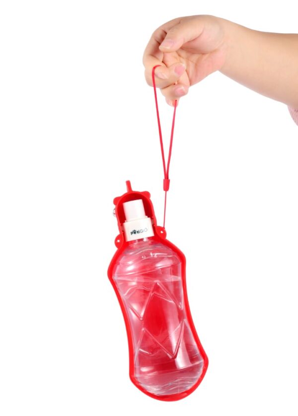 Podróżny bidon na wodę dla psa 520 ml Peti-to-Go PETI-170L-R - obrazek 4