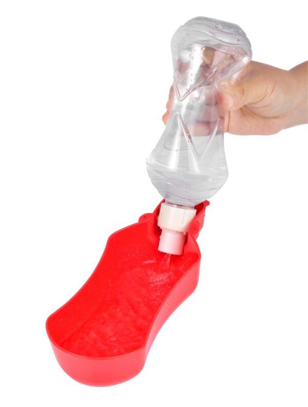 Podróżny bidon na wodę dla psa 520 ml Peti-to-Go PETI-170L-R - obrazek 7